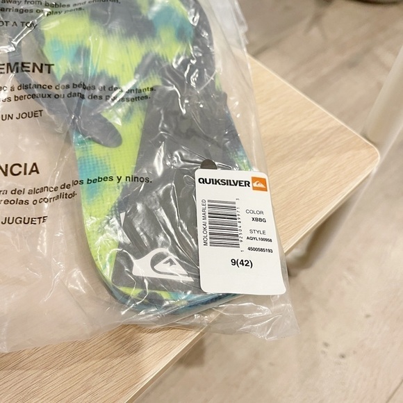 Quiksilver Molokai Men’s Marled Flip Flop - 9 - Picture 4 of 5